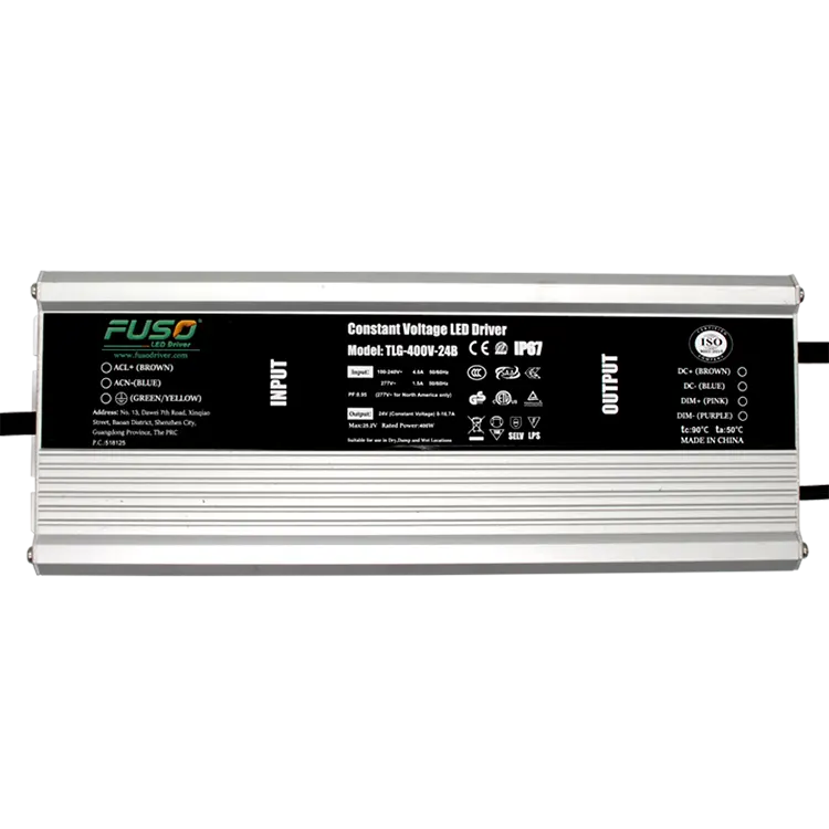 ไดร์เวอร์ LED แรงดันคงที่ PF 24V 400W สูงคืออะไร และเหตุใดจึงสำคัญ
