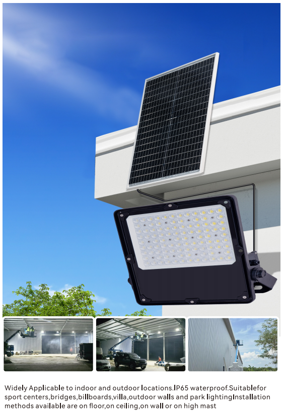 20w solar flood light