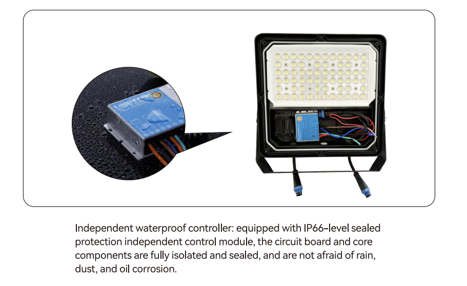 30w solar flood light